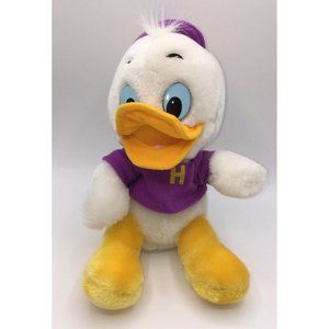 Huey Duck Plush Soft Toy Donald’s Nephew Used VTG Disneyland Walt Disney World